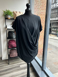Draped Jersey Top