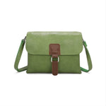 Crossbody Satchel Bag - Green