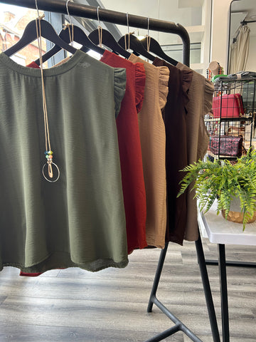 Frill Sleeve Top