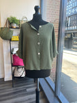 Sack Linen Button Down Top