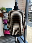 Short Boxy Sweatshirt Top