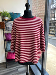Short Boxy Sweatshirt Top