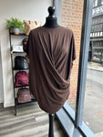 Draped Jersey Top