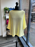 Fine Cotton Boxy Layering Knit