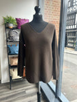 V Neck Thin Knit