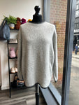 Wool Blend Blanket Stitch Knit Jumper