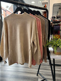 Supersoft High Neck Boxy Knit