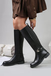Knee High Boots - Black
