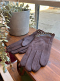Faux Suede Gloves