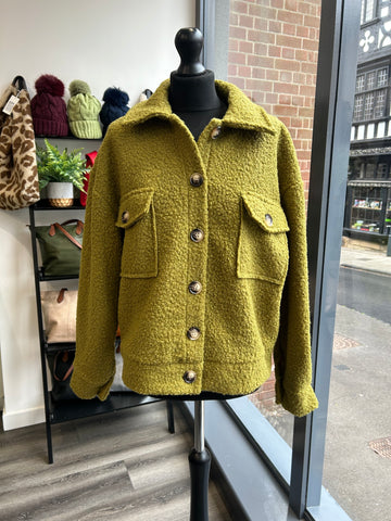Boucle Jacket - Pistachio
