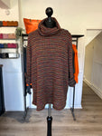 Roll Neck Waffle Top