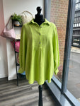 Oversize Cotton Smock Top