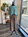 Silk Palazzo Trousers
