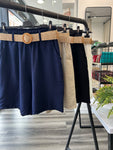 Belted Shorts