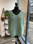 Cable Knit Sleeveless Top