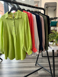 Oversize Cotton Smock Top