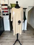 Sweatshirt Dress - Cream