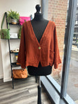 Short Boxy Sack Linen Jacket