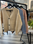 Chunky Cardigan - Stone