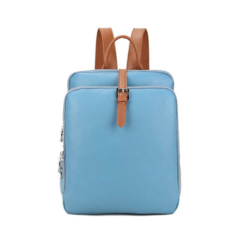 Buckle Backpack - Blue