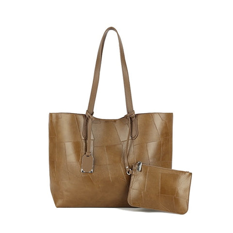 Large 2in1 Tote - Taupe