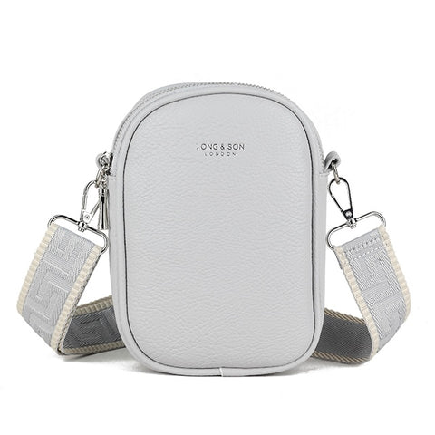 Crossbody Phone Bag - Dove Grey