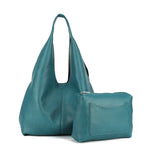 Slouchy 2in1 Shoulder Bag - Teal