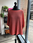 Boxy Fine Knit Tops