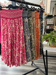 Shirred Waist Culottes