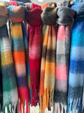 Chunky Tassel Scarves - 10 Colours