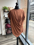 Draped Jersey Top