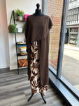 Printed Straight Leg Trousers