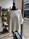 Sack Linen Frill Top