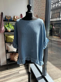 Sack Linen Frill Top