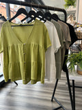 Sack Linen Smock Top