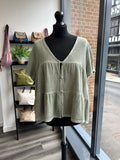 Sack Linen Smock Top