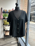 Sack Linen Smock Top