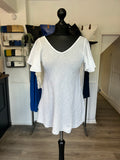 Bias Cut Crinkle Top