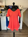 Bias Cut Crinkle Top