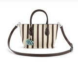 Striped Bag - Navy