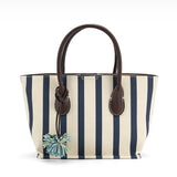 Striped Bag - Navy
