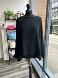Cuffed Sleeve Sack Linen Top