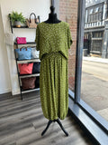 Polka Dot Balloon Leg Trousers