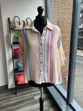 Textured Cheesecloth Shirt - Lemon