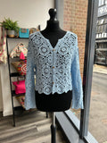 Cotton Crochet Cardigan
