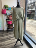 Sack Linen Balloon Leg Trousers