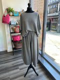 Sack Linen Balloon Leg Trousers