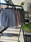 Gingham Shorts