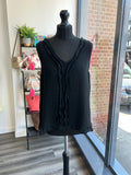 Sack Linen Frill Top