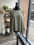 Sleeveless Dipped Side Top